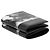 Alfred Dunhill Dunhill Logo Tri-fold Wallet Black White - view 5