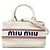 Sac à main et sac à bandoulière Miu Miu Logo Blanc Rouge Bleu
