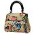 Borsa Flower Giorgio Armani Multicolore Beige - vista 2