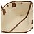Borsa Tote rotonda BURBERRY Marrone - vista 6
