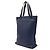 Borsa Shopper Anagram in lino Loewe Blu Blu navy - vista 3