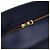 Borsa Shopper Anagram in lino Loewe Blu Blu navy - vista 7