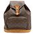Louis Vuitton Monogram Montsouris GM Rucksack Schultertasche Braun Weiß Monogramm - Ansicht 2