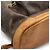 Louis Vuitton Monogram Montsouris GM Rucksack Schultertasche Braun Weiß Monogramm - Ansicht 4