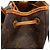 Louis Vuitton Monogram Montsouris GM Rucksack Schultertasche Braun Weiß Monogramm - Ansicht 9