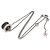 Bulgari Collar Bvlgari B-zero1 Save the Children Negro Plata - vista 3