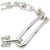 Autre Marque Bracciale Tiffany HardWear a maglie medie Argento - vista 4