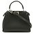 Borsa Fendi Mini Peekaboo Nero