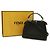 Borsa Fendi Mini Peekaboo Nero - vista 9