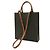 Cabas Céline Borsa Tote Vertical Small Celine Bianco Marrone scuro - vista 3