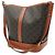 Céline Borsa a tracolla Medium Bucket Triomphe CELINE Marrone - vista 3