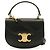 Céline Bolsa de Ombro Celine Triomphe Mini Buzas Preto