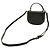 Céline Bolsa de Ombro Celine Triomphe Mini Buzas Preto - vista 3