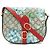 Borsa a tracolla/Pochette Gucci GG Blooms Supreme Rosso Blu Multicolore Beige - vista 2