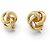 Céline VINTAGE CELINE VERSCHRANKTE RINGOHRRINGE CIRCA 80 GOLD Golden - Ansicht 2