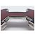 Hermès HERMES STREET GÜRTELSCHNALLE 32MM SILBERFARBENES METALL BORDEAUX EMAILLE - Ansicht 5