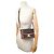 Céline NUOVA BORSA A MANO CELINE TRIOMPHE TEEN 188882 CANVAS VITELLO TAN BORSA A TRACCOLLA Marrone - vista 5