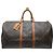 BORSA DA VIAGGIO A MANO VINTAGE LOUIS VUITTON KEEPALL 55 TOILE MONOGRAM Marrone