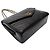 VINTAGE CHANEL CLASSIQUE TIMELESS HANDTASCHE AUS SCHWAREM CHEVRON-LEDER Schwarz - Ansicht 4
