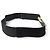 JEANNE LANVIN MEDAILLON GÜRTEL AUS LEDER UND STRETCH-CANVAS T68-88CM BLACK BELT Schwarz - Ansicht 4