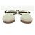 SCARPE SANDALI CHANEL G29732 MULES LOGO CC 40.5 EFFETTO PITONE Verde - vista 5