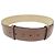 Alaïa ALAIA BREITER GÜRTEL T70 A 74 CM BRAUNES LEDER