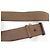 Alaïa ALAIA BREITER GÜRTEL T70 A 74 CM BRAUNES LEDER - Ansicht 7