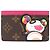 NEU LOUIS VUITTON X MURAKAMI MONOGRAM PANDA M13439 KARTENETUI Braun