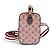LOUIS VUITTON DIGITAL POUCH MONOGRAM MINI LIN CERISE M60001 Rot - Ansicht 3