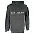 Givenchy Hoodie mit Logo-Print aus schwarzer Baumwolle