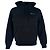 Jacquemus Hoodie mit besticktem Logo aus schwarzer Baumwolle