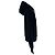 Jacquemus Hoodie mit besticktem Logo aus schwarzer Baumwolle - Ansicht 2