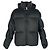 Givenchy Logo-Print Quilted Down Jacket in Black Polyamide