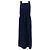 Vestido midi Max Mara Leisure Panfilo en algodón azul marino