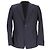 Dries Van Noten einreihiger Blazer aus navyblauer Wolle Marineblau