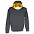 Fendi Kapuzenpullover mit Reißverschluss und Stehkragen aus schwarzer Baumwolle - Ansicht 3