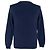 Gucci Strickpullover aus Wolle in Navyblau mit besticktem Logo Marineblau