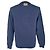 Gucci Strickpullover aus Wolle in Navyblau mit besticktem Logo Marineblau - Ansicht 3