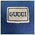 Gucci Strickpullover aus Wolle in Navyblau mit besticktem Logo Marineblau - Ansicht 4