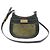 Borsa a tracolla piccola Lee Radziwill effetto coccodrillo in pelle Olive di Tory Burch Verde Verde oliva