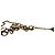 Collana a catena con pendente Nanogram Louis Vuitton in ottone dorato D'oro - vista 8