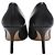 Décolleté Jimmy Choo Romy in pelle nera Stampa python - vista 3