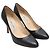 Décolleté Jimmy Choo Romy in pelle nera Stampa python - vista 4