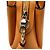 Borsa Coach Mini Lillie Carryall in pelle arancione - vista 12