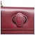 mala Must De Cartier com pega superior em couro Borgonha Vermelho Bordeaux - vista 7
