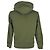 Felpa con cappuccio Alexander Mcqueen con logo graffiti in cotone olive Verde Verde oliva - vista 3