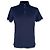 Polo effetto layering Brunello Cucinelli in cotone blu navy