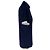 Polo effetto layering Brunello Cucinelli in cotone blu navy - vista 2