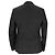 Dries Van Noten einreihiger Blazer aus schwarzer Wolle - Ansicht 3