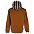Burberry Samuel Hoodie mit Check-Besatz aus brauner Baumwolle - Ansicht 3